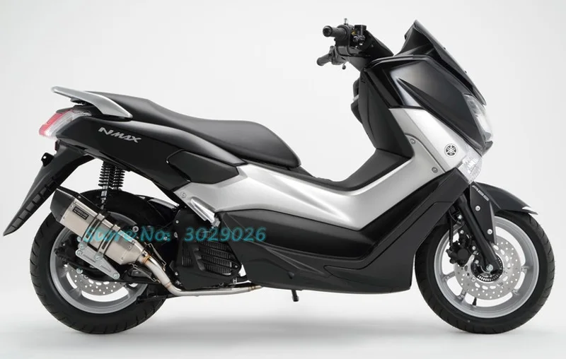 NMAX155 скольжения на переднее звено трубы для Yamaha NMAX 155 мотоцикл модифицированный Глушитель Трубы коннектор трубы стали