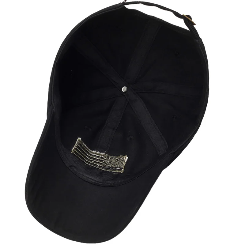 Outdoor Sport Cycling Running Hats Flag Embroidery Hat Thin Blue Line Low Profile Tactical Embroidered Cap | Спорт и развлечения