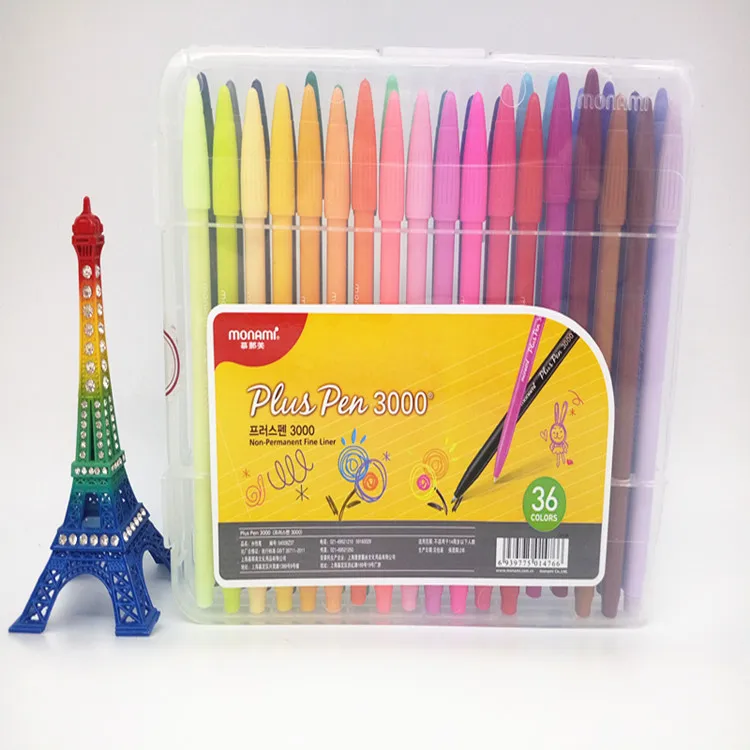 

Water-based pen Drawing the outline large capacity colours Fiber gel pen free shipping