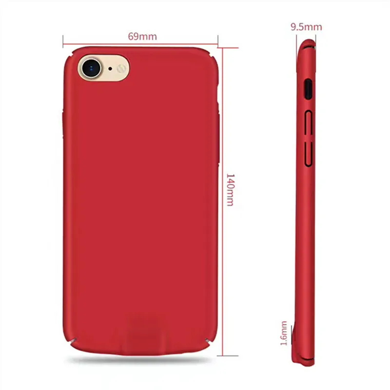 Multi Qi Wireless Charging Receiver Utral Thin Lighting Case for iPhone 6 6s Plus 7 Direct Power Cover | Мобильные телефоны и