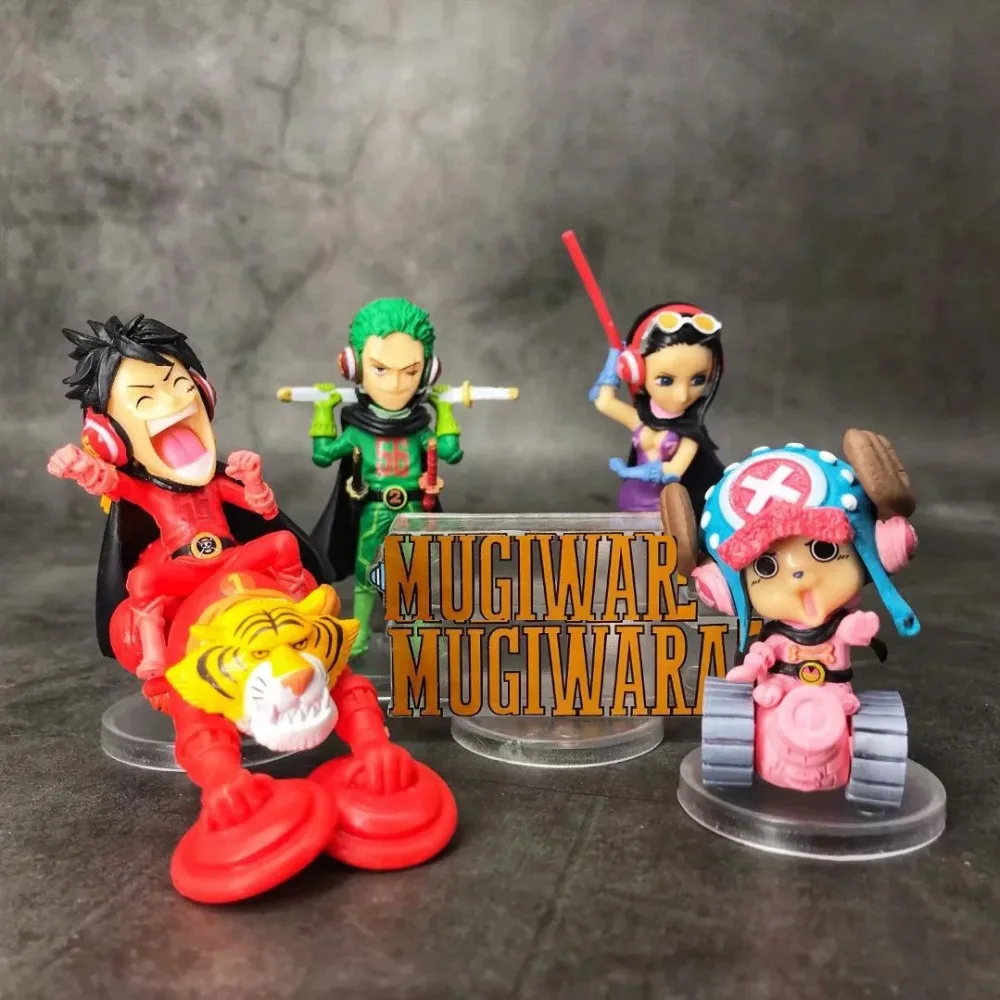 

Аниме One Piece World WCF Mugiwara56 vol.1 Luffy Zoro Robin Chopper ПВХ Фигурки Коллекционная модель игрушки куклы 5 шт./компл.