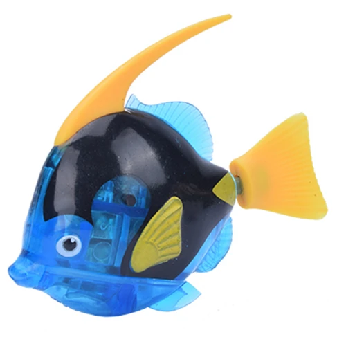 Игрушечная рыба с питанием от аккумулятора - Цвет: Angelfish Dark Blue