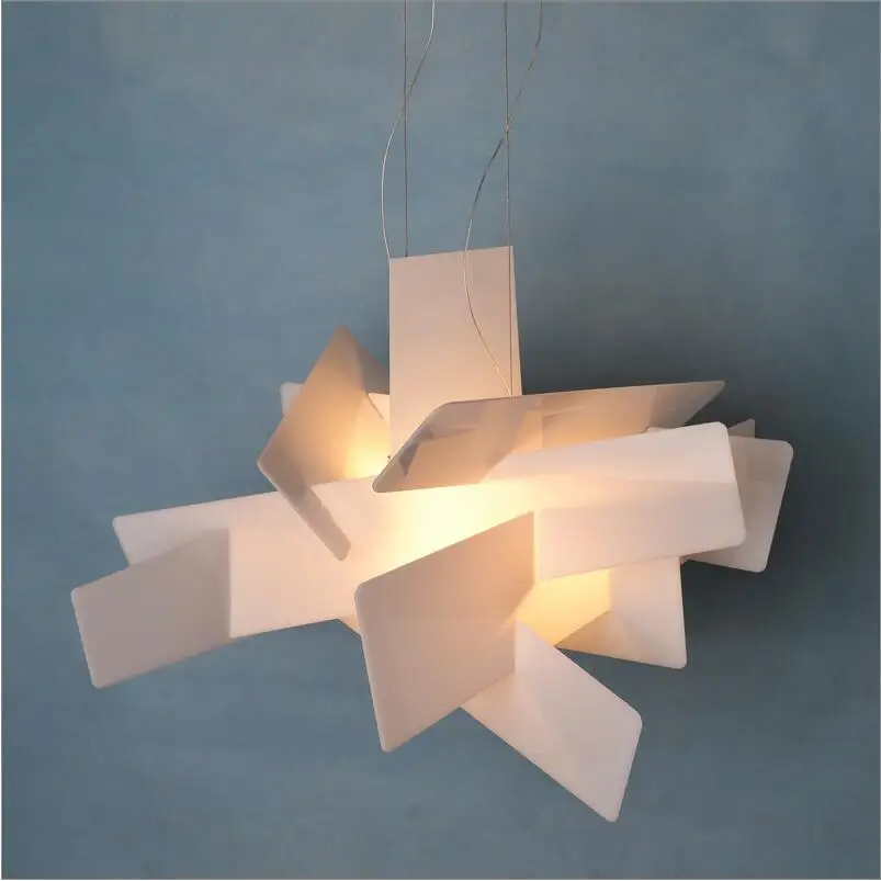 Италия Foscarini акрилосветодиодный Светодиодная лампа E27 90 260 В подвесной светильник