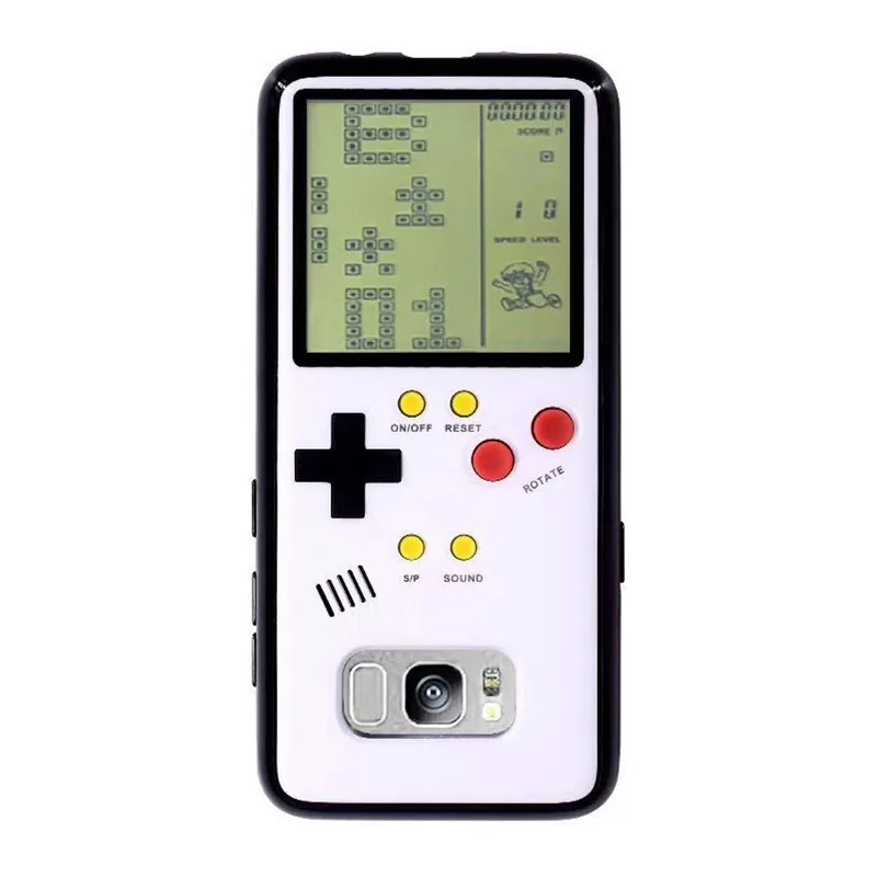 Портативный чехол для телефона с игровым плеером Tetris Samsung Galaxy S8 защитный из ТПУ