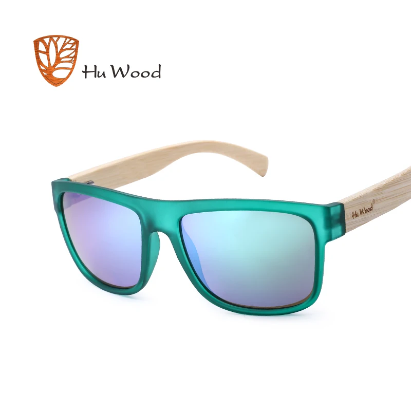 C2 Hu Wood, новые солнцезащитные очки, мужские ретро очки, цветные солнцезащитные очки для мужчин, модные брендовые Роскошные зеркальные очки, крутые очки - Цвет линз: C2