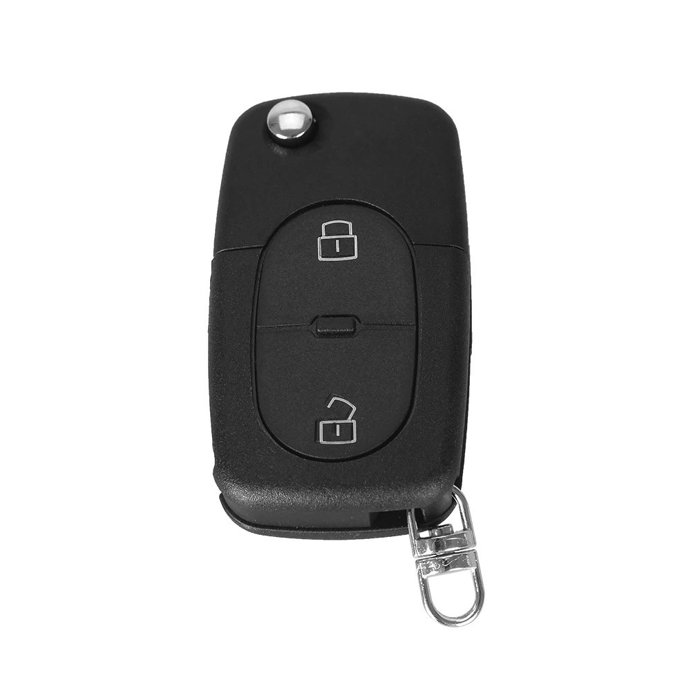 DANDKEY 2 Buttons Car-styling Folding Flip Remote Key Case Shell Cover For AUDI A2 A3 A4 A6 A8 TT | Автомобили и мотоциклы