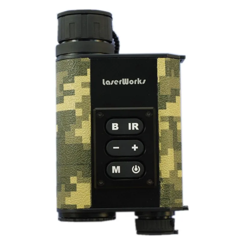 Инфракрасный лазерный дальномер ночного видения LaserWorks Монокуляр с 6 кратным