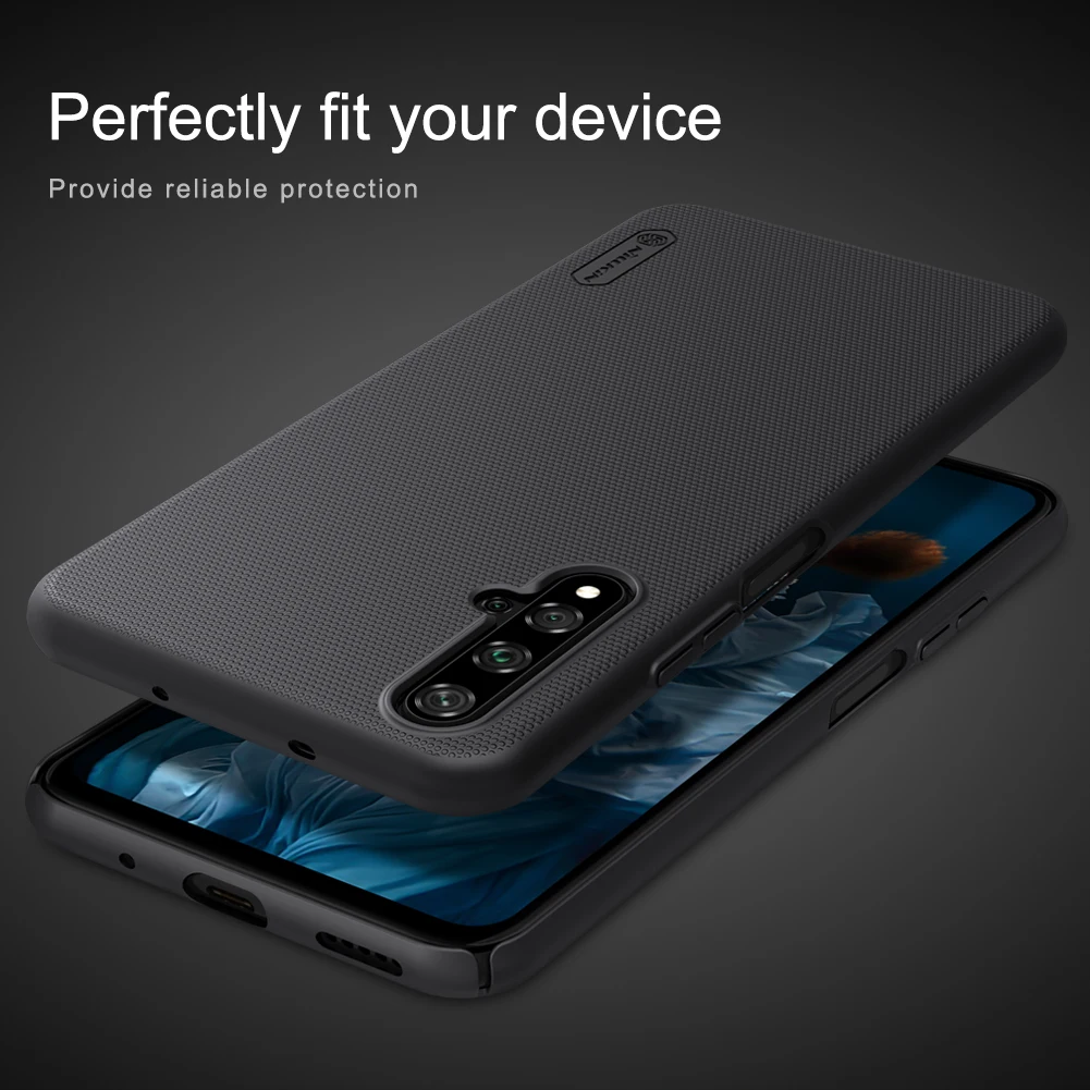 Чехол Nillkin для Huawei Honor 20 Матовый Жесткий чехол бампер Подарочный