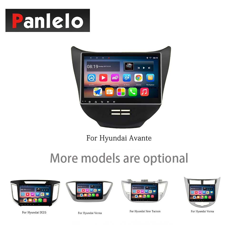 Panlelo Android 7 1 навигация для Hyundai Avante IX25 IX45 Verna Новый Tucson Mistra Elantra автомобильное стерео