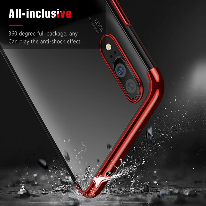 ESVNE Мягкий ТПУ силиконовый чехол для Huawei P20 Pro Чехол lite P10 P9 P8 Lite прозрачный