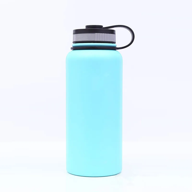 Quevinal 50 шт бутылка для воды 40oz 18oz 32 унций с вакуумной изоляцией из нержавеющей