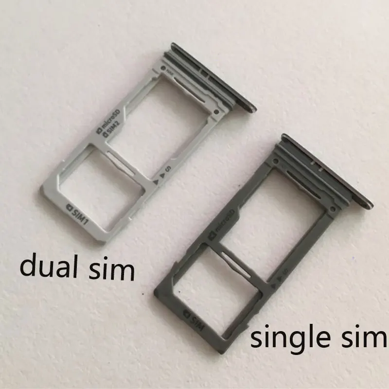 10pcs/lot High quality sim tray For Samsung Galaxy S9 G960 G960F plus G965 G965F Single Dual Sim Card Tray Holder | Мобильные