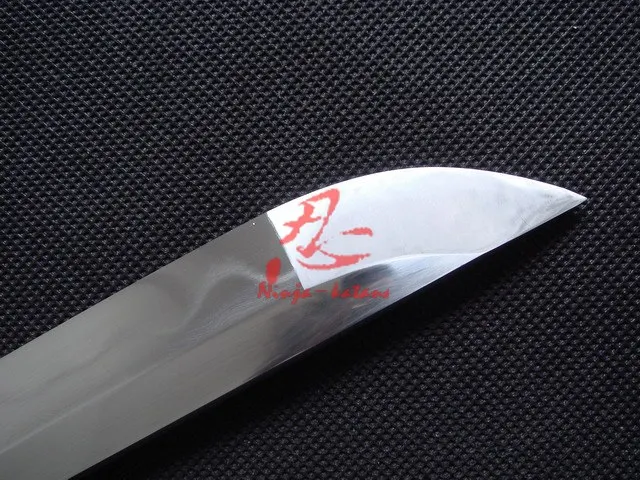 Ручной Кованый сложенный стальной клинок ГЛИНА ЗАКАЛЕННОЕ Катана/wakizashi готовый
