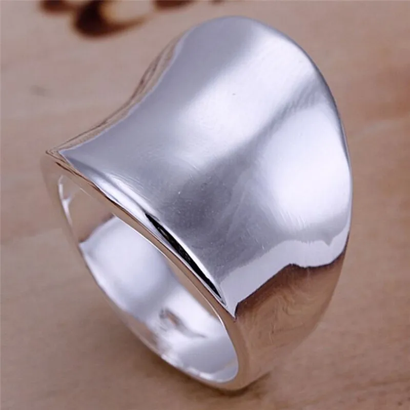 Charm Men Silver Color Thumb Ring Fashion Jewelry Finger Ornaments Anel Masculino Shopping Party Wedding on - Ободок-кольцо Charm Men серебристого цвета модной ювелирной моды на палец для мужчин украшение пальца Anel Masculino для покупок на вечеринке сва