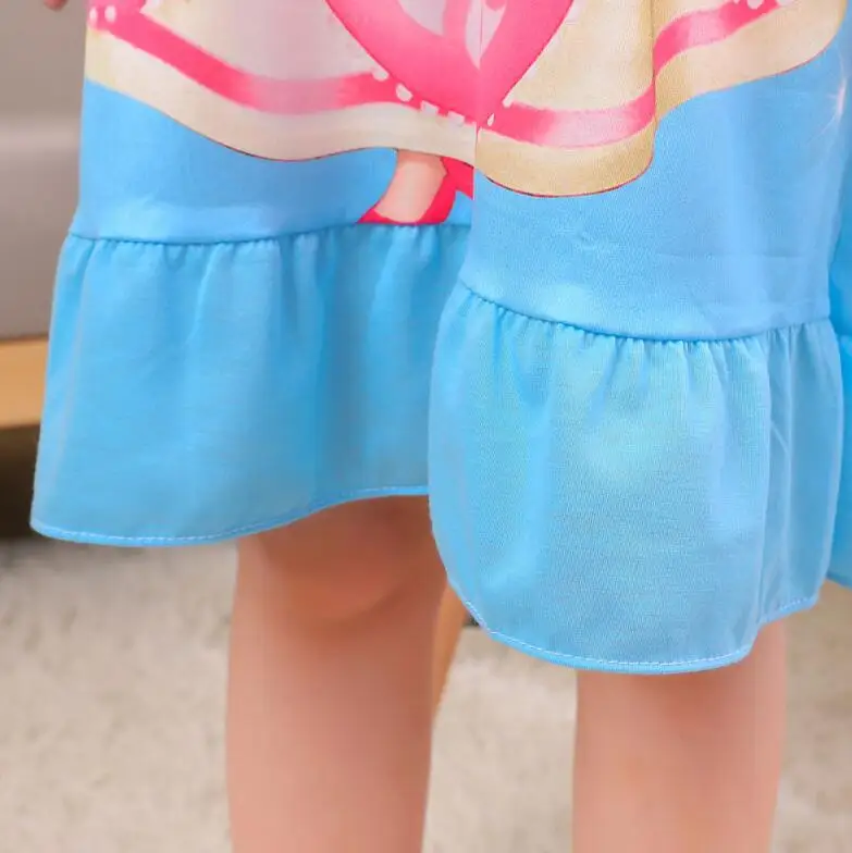 Лидер продаж ночная рубашка с длинными рукавами для девочек весенне осеннее