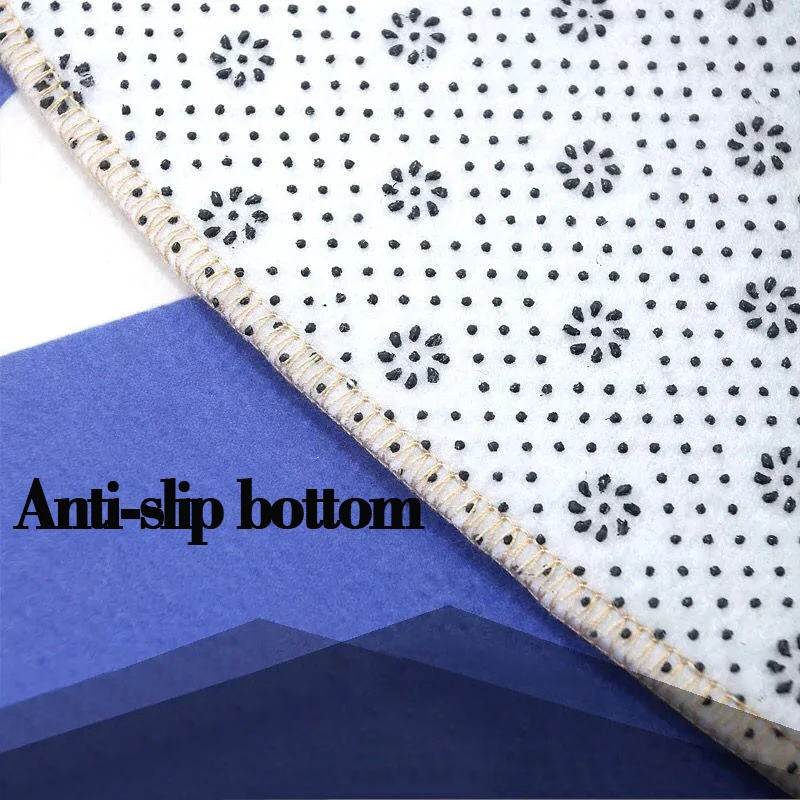 Модный мягкий круглый фланелевый декоративный ковер для ног двери стул йоги