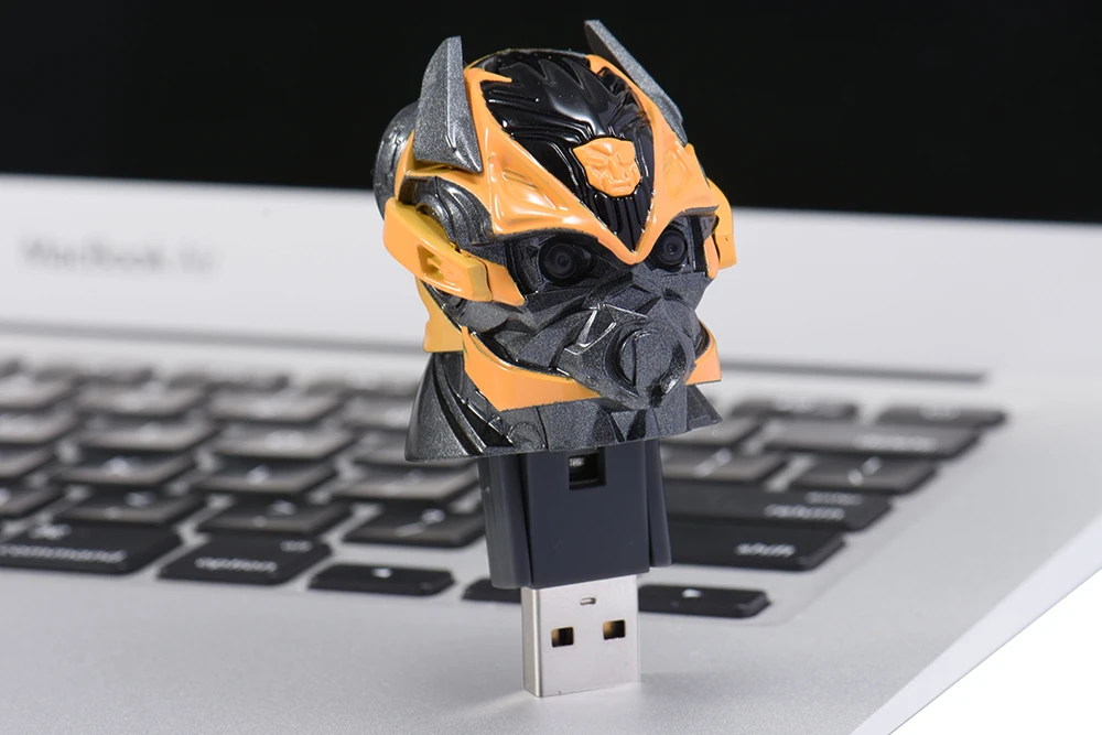 JASTER крутой USB 2,0 флэш-накопитель серии Трансформеры Bumblebee Thumb Memory Stick 4 ГБ 8 ГБ 16 ГБ 32 ГБ 64 ГБ 128 ГБ Флешка U диск