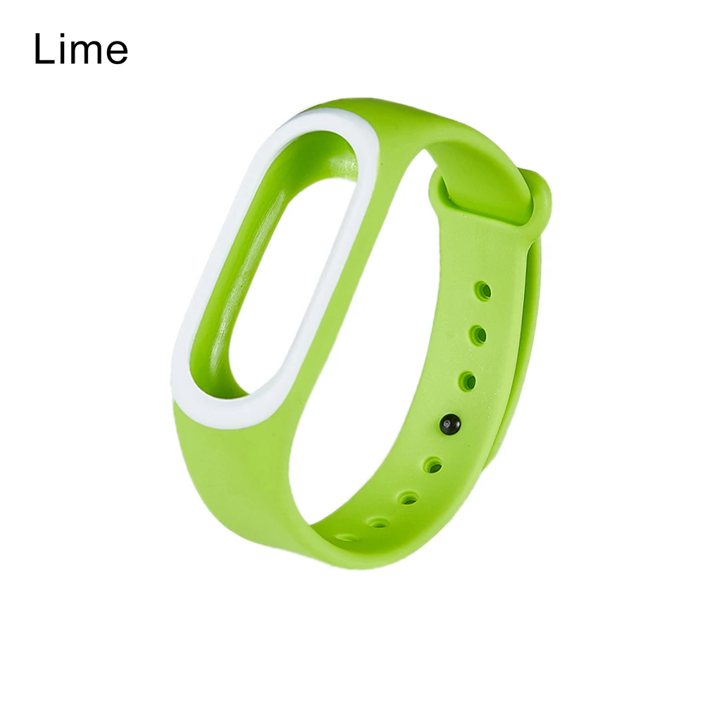 Силиконовый цветной браслет ремешок спортивные часы ремешок для Xiaomi Hey Plus Smartband - Цвет ремешка: Lime