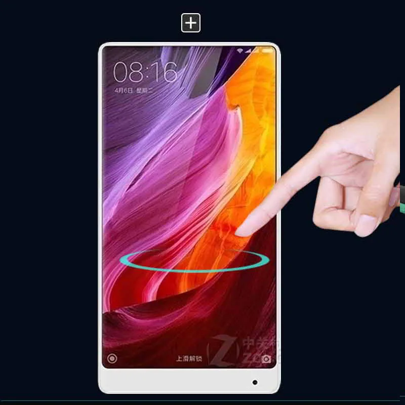 2 шт. черное полное покрытие закаленное стекло для Xiaomi Mi Mix защита экрана