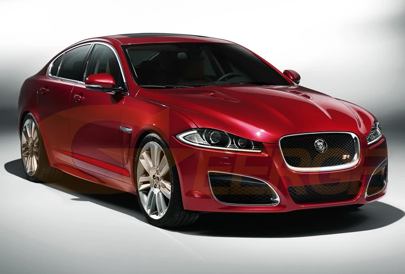 Для JAGUAR XF XFR 2012 2013 Ксеноновые фары отличные ангельские глазки Ультра яркое освещение CCFL ангельские глазки комплект Halo Кольцо