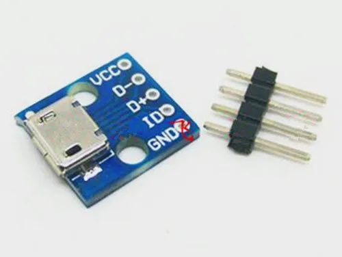 Free Shipping!!! 5pcs MicroUSB to dip docking station 5V power conversion board Mobile phone charger module | Электроника