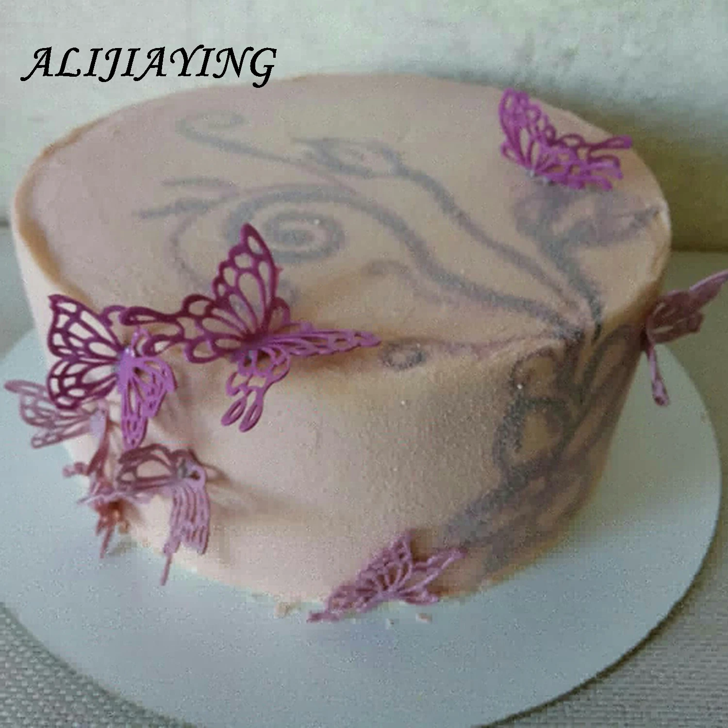 Полый Бабочка Форма для цветочного кружева торт границы украшения инструменты