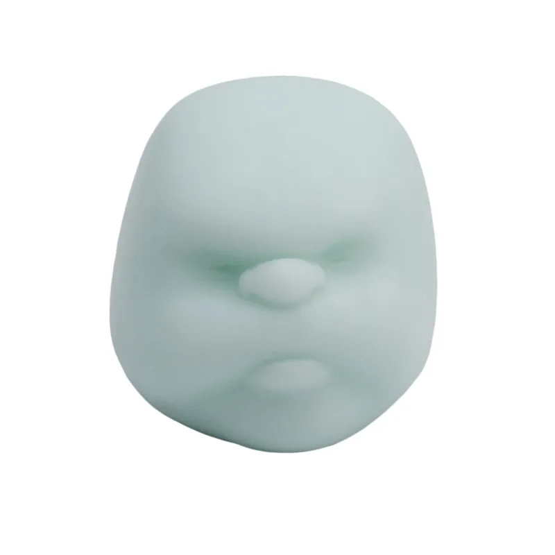Новые человеческие эмоции уход за кожей лица игрушки Vent Ball Смола расслабиться новинка, игрушки для взрослых, снятия стресса антистрессовый мяч надувные игрушки подарок - Цвет: Blue