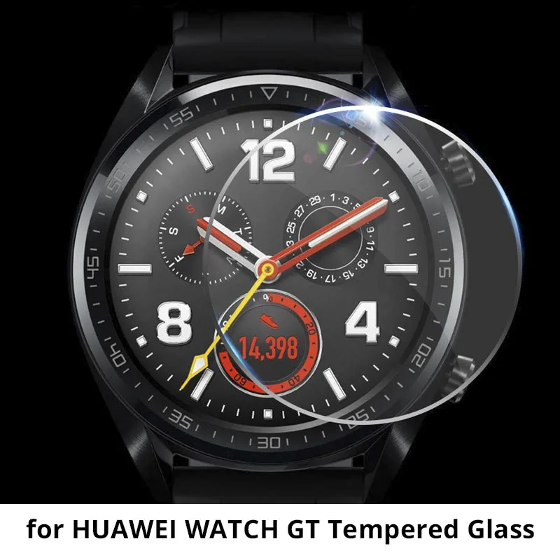 3 шт./партия Защитная пленка для экрана из закаленного стекла для huawei Watch GT 9H твердость против царапин защитная пленка для huawei Watch GT
