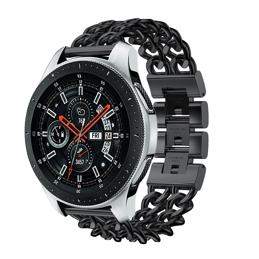 Ремешок для Samsung Gear S3 band модный браслет смарт-часов Galaxy 46 мм аксессуары наручных