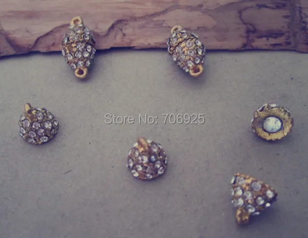 

10pcs/lot gold color magnet clasp 9mmx18mm