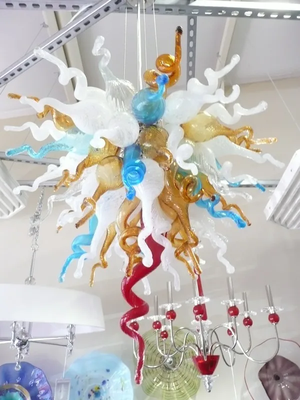 

Free Shipping Villa Decoration Chandelier Glass Bead Modern Crystal Pendant