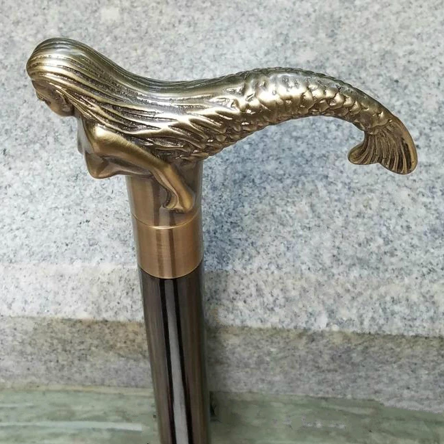 Североамериканская Кленовая медная трость танцевальная Русалка реквизит для