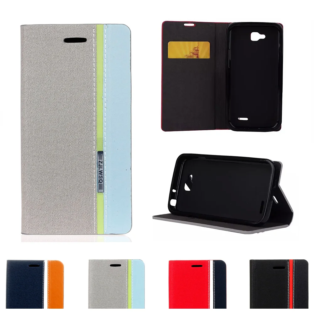 For LG Optimus L90 L 90 Series III 3 Case D405 D405N D415 Dual D410 cabe Spell color TPU Back Box Stand Flip Phone Leather Cover | Мобильные