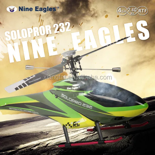 Радиоуправляемый вертолет с камерой Nine Eagles SOLO PRO 232A 4CH 2,4 GHz