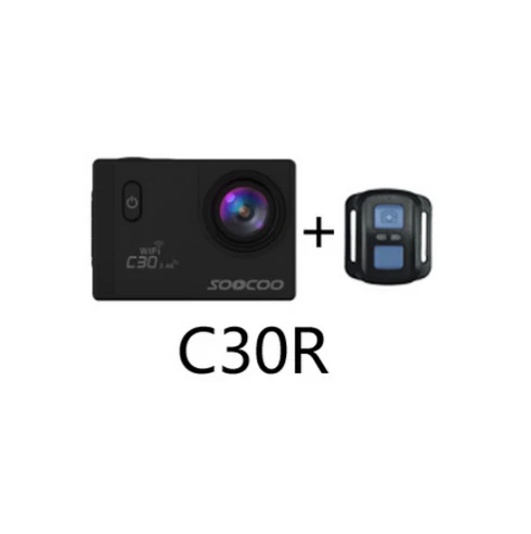 C30R BLACK Оригинальная Экшн-камера SOOCOO C30/C30R с дистанционным управлением HD 4K WiFi 1080P 60fps 2,0 lcd 170D sport go Водонепроницаемая профессиональная камера - Цвет: C30R BLACK