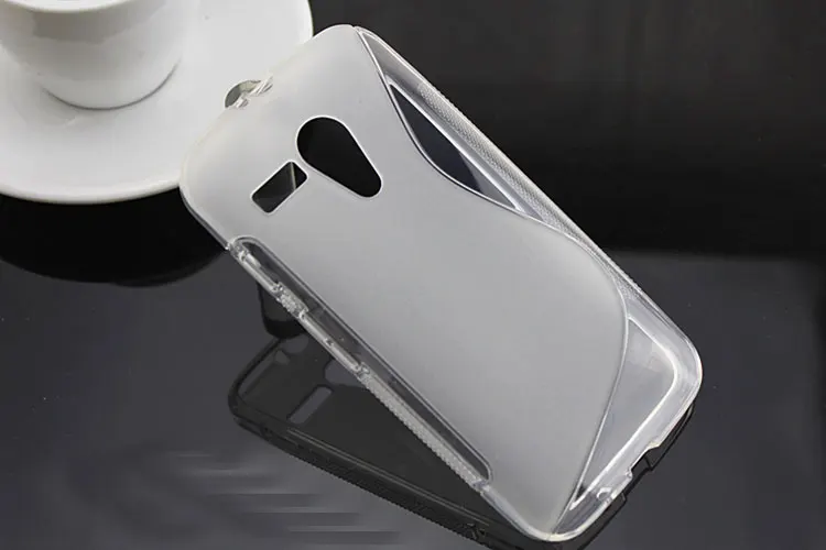anti-slip X Line soft TPU Gel Skin Cover Case for Moto G (1st Gen) XT1032 XT1031 |