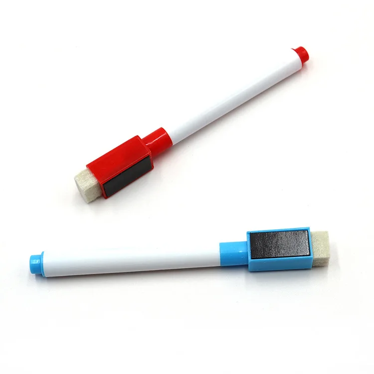 Детская маленькая полюсная 8 цветная доска карандаш со щеточкой белая ручка