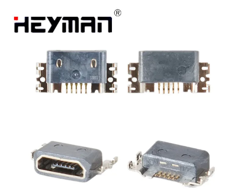 Heyman (5 шт./лот) зарядный разъем для Nokia 820 Lumia 5 pin micro USB type B)|Шлейфы мобильных