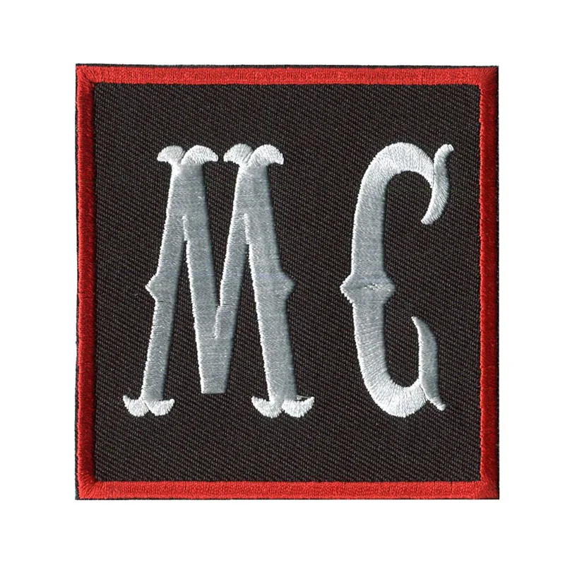 70-1 MC Один ПК MC вышитые патчи и рокеры для outlaw мотоциклов езда клубов и отдельных байкеров с железом на подложке - Цвет: 70-1 MC