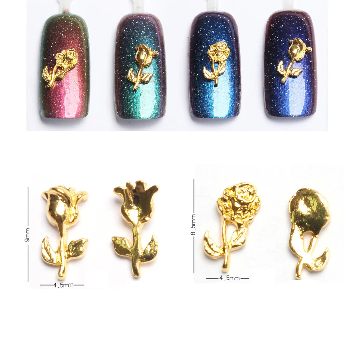 10 шт. декоративные наклейки для ногтей|Стразы и украшения| |