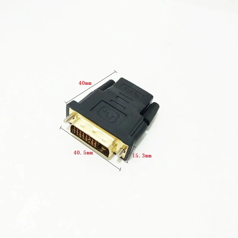 Адаптер DVI HDMI Женский к DIV Мужской Позолоченные разъемы 24 + 1P разъем ТВ Кабель