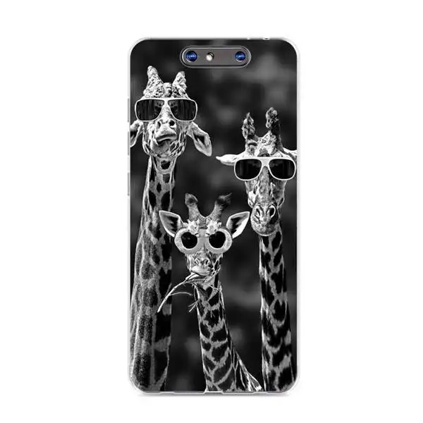 Zte blade v8 Чехол, силиконовый tigon живопись животного Мягкий ТПУ задняя крышка для Zte blade v8 защитный чехол для телефона s оболочка - Цвет: JJ01