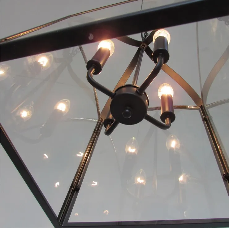 Nordic American country retro loft minimalist designer models industrial restaurant bar living room chandelier | Освещение