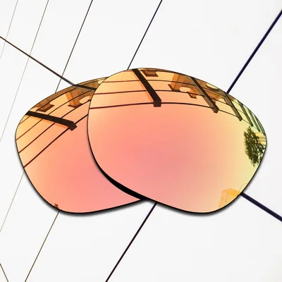 Peach Gold E.O.S поляризованные Сменные линзы для Окли очки с защелкой-сортов цветов - Цвет линз: Peach Gold