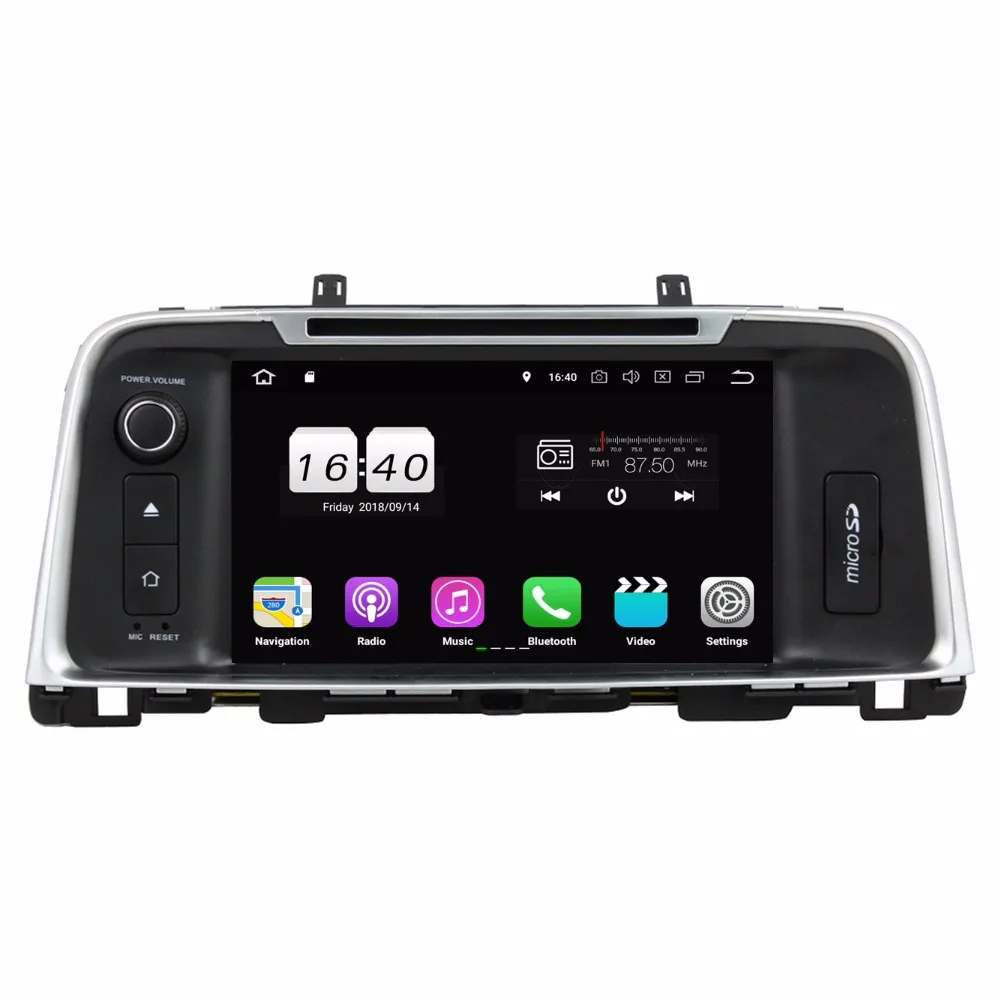 Android 8 1 4 ядра &quotАвтомагнитола dvd GPS Мультимедийный проигрыватель для Kia K5 Optima 2015 2016