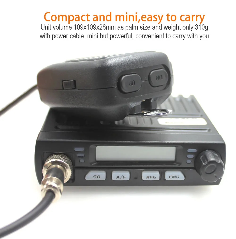 CB-40M-Orange Citizen Band мульти-нормы CM-40M AR-925 Мобильная радиостанция CB 25,615-30,105 Mhz AM/FM 13,2 V 8 ватт с ЖК-экраном любительские радиостанции - Цвет: CB-40M-Orange