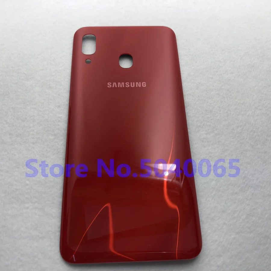 Оригинальный чехол для аккумулятора Samsung Galaxy A30 2019 A305 A305F клейкая наклейка задняя
