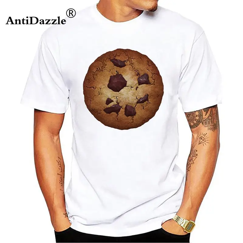 Antidaazle забавные Cookie Monster дизайн печатных футболка Летняя Для мужчин в Muncher Новинка