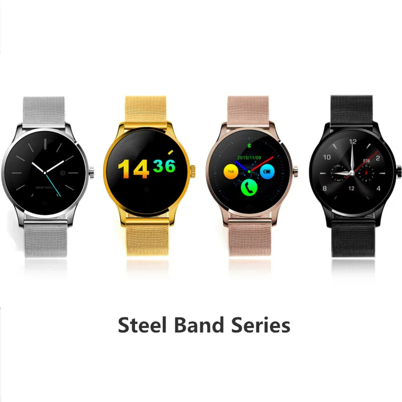 Snzvok smart watch k88h bluetooth смарт наручные часы пару часов для любителей heart rate monitor