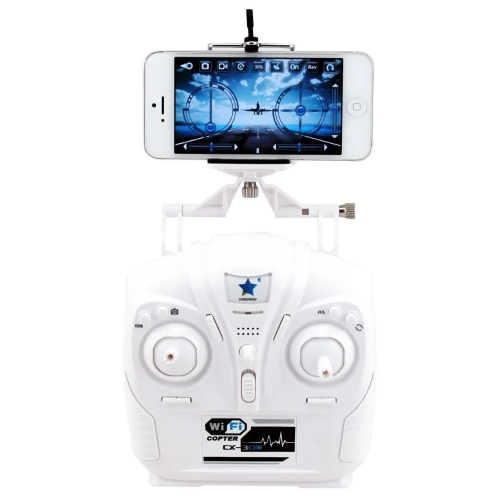 

Cheerson FPV CX30W CX-30W Quadcopter Wifi Phone Remote Control Helicopter 2.4G 6 Axis RC Drones With Camera HD